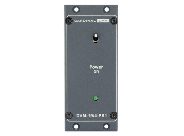 CARDINAL DVM DVM-194-PS1 Strømforsyning Passer DVM-194 serie. Maks 3 enheter
