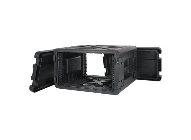 ELUMEN8 Rock Box 6U Rack Case Rackskinne foran og bak