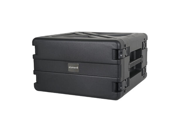 ELUMEN8 Rock Box 6U Rack Case Rackskinne foran og bak