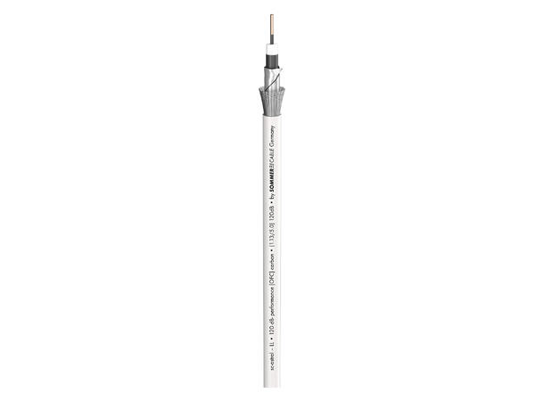 SOMMER Astral-LLX Videokabel 1 x 1,13, PVC Ø 6,80 mm, hvit