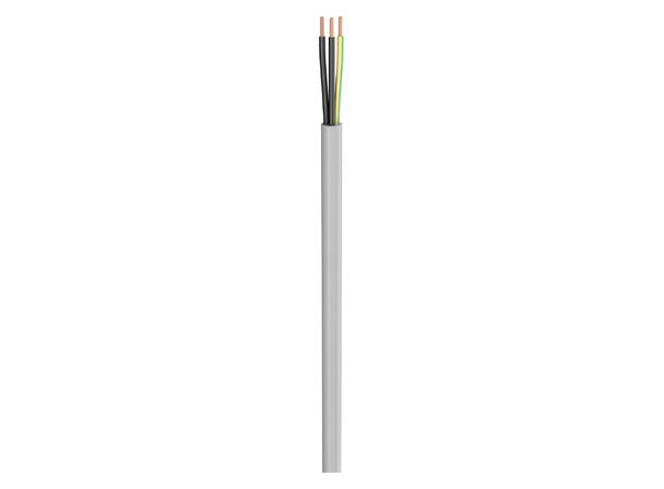 SOMMER Atrium Flex Strømkabel, multi 3 x 2,50 mm², PVC, Ø 8,30 mm, grå