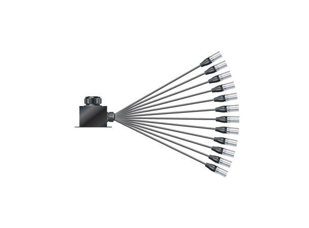 SOMMER Isopod LK Fan-in (12/00) LKf i boks - NEUTRIK XLR Conv.Con, 1,2m