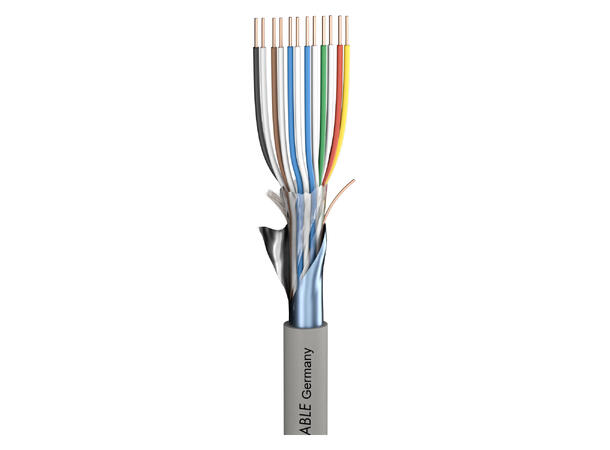 SOMMER Logicable LG MOD8LG06 Multikabel PVC, grå | 2 x 0,50 mm², 6 par
