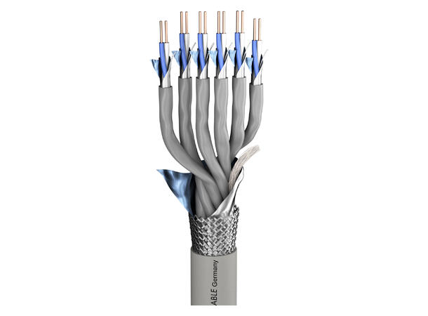 SOMMER Logicable MP MODF 06 Multikabel FRNC, grå | 2 x 0,26 mm², 6 par