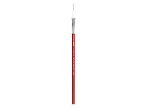 SOMMER Monomax Videokabel 1 x 0,32, Antistatic-PVC Ø 2,70 mm, rød