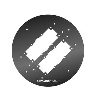 SOMMER RUND-MP02 Koblingsplate For Schill GT310, HT og SK serie