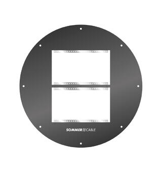 SOMMER RUND-SYS08 Koblingsplate For Schill GT450 og SD serie