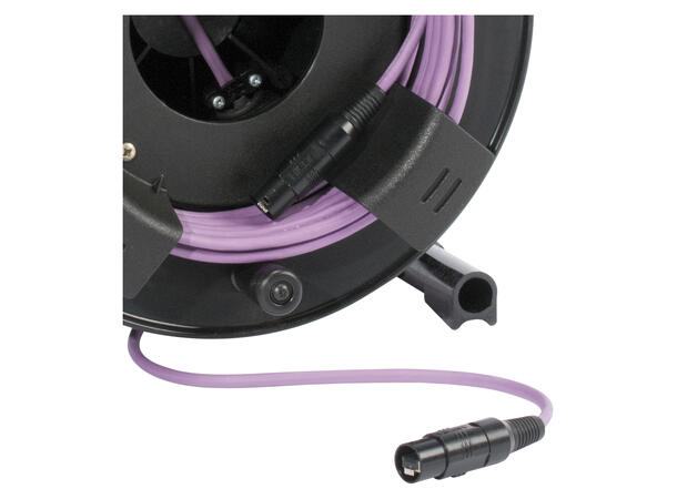 SOMMER SC-MERCATOR CAT.7 PUR Kabel 70m. Grå med blå fargering på plugger