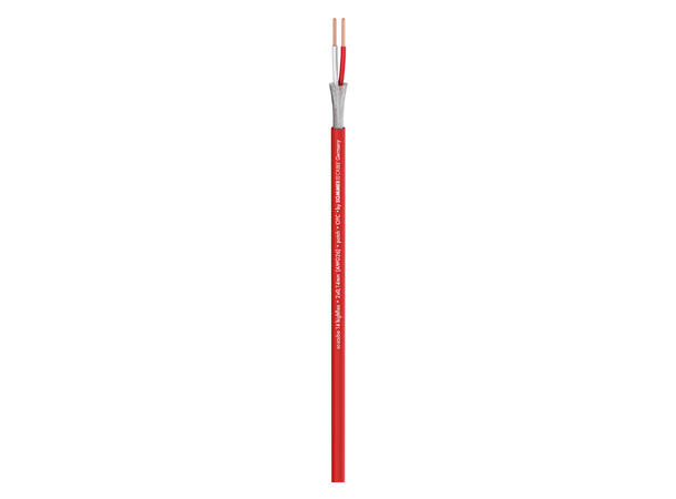 SOMMER Scuba 14 Mikrofonkabel 2 x 0,14 mm², PVC Ø 3,80 mm, rød