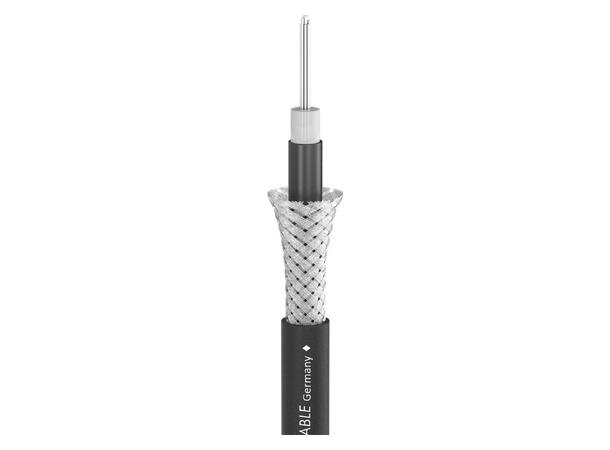 SOMMER Silver Spirit Instrumentkabel 1 x 0,22 mm², Soft-PVC Ø 7,40 mm, sort