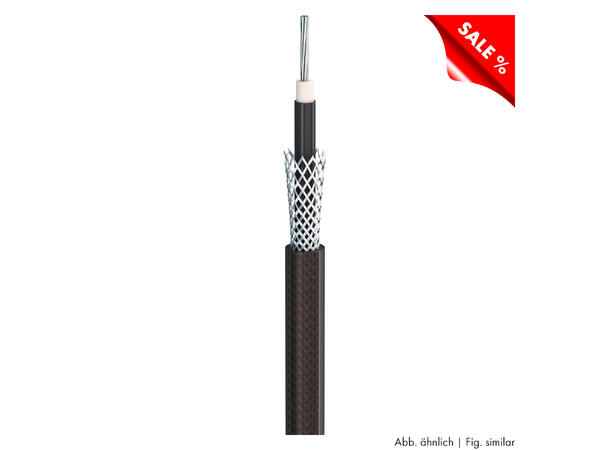 SOMMER Spirit XXL Instrumentkabel 1 x 0,75 mm², PVC, sort