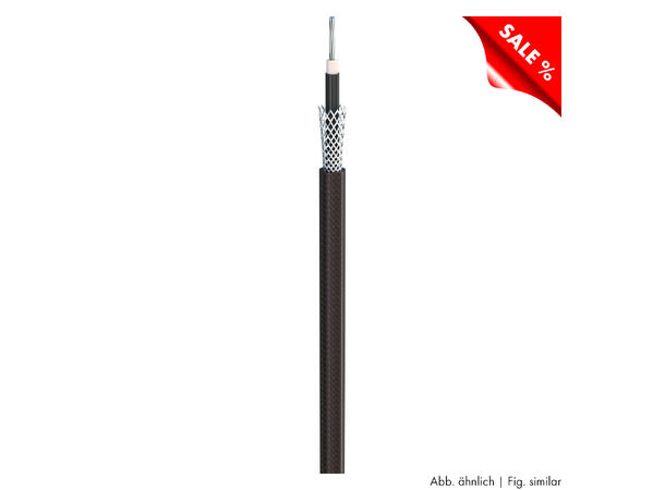 SOMMER Spirit XXL Instrumentkabel 1 x 0,75 mm², PVC, sort