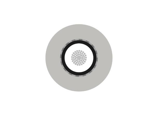 SOMMER Spirit XXL Instrumentkabel 1 x 0,75 mm², PVC, sort