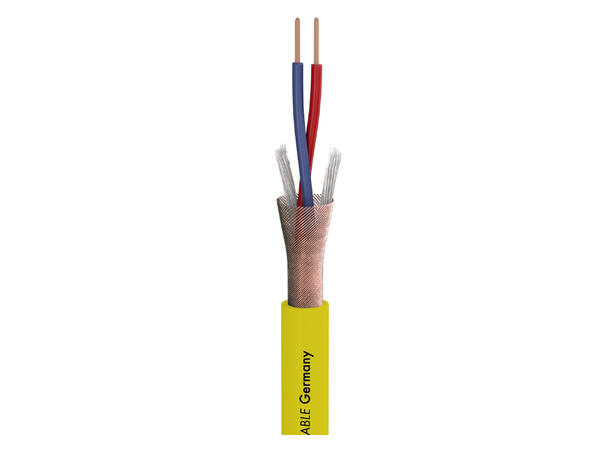SOMMER Stage 22 Highflex Mikrofonkabel 2 x 0,22 mm², PVC , gul