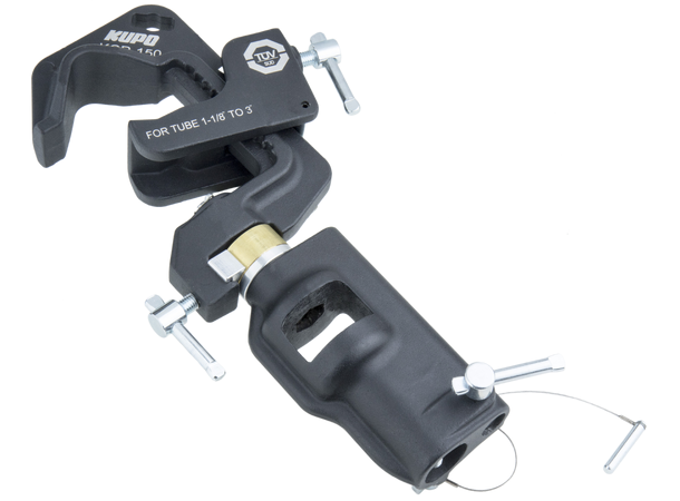 KUPO KCP-150 Clamp 16mm han/28mm hun WLL 15Kg på 16mm og 80Kg på 28mm