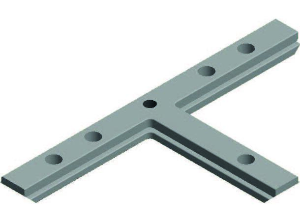 LUCENTI BW-M4 skjøtestykke 3 veis T-form For BW-100/BW-50. IP66