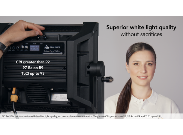 PROLIGHTS ECLPANELTWCJR Softlight 370W RGB+WW, 2800-10000K