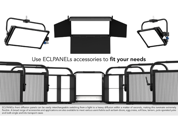 PROLIGHTS ECLPANELTWCJR Softlight 370W RGB+WW, 2800-10000K