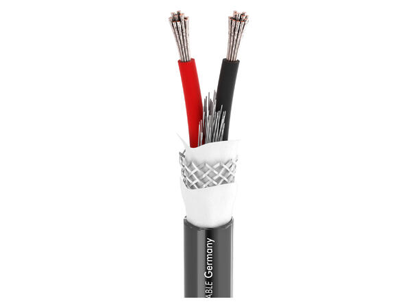 SOMMER Aqua Marinex S 240 Høyt.kabel 2 x 4,00 mm², PUR-SR Ø 11,20 mm, sort