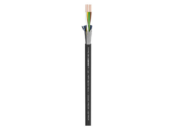 SOMMER Binary 434 DMX512 DMX-kabel 4 x 0,34 mm², PVC Ø 7,00 mm, sort
