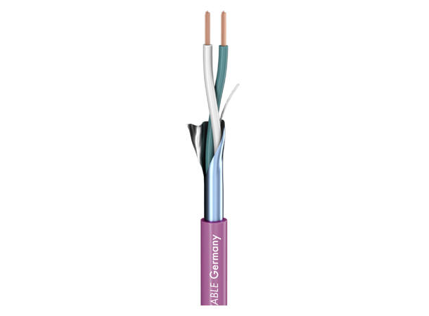 SOMMER Isopod SO-F22 Patchkabel 2 x 0,22 mm², PVC Ø 3,30 mm, lilla