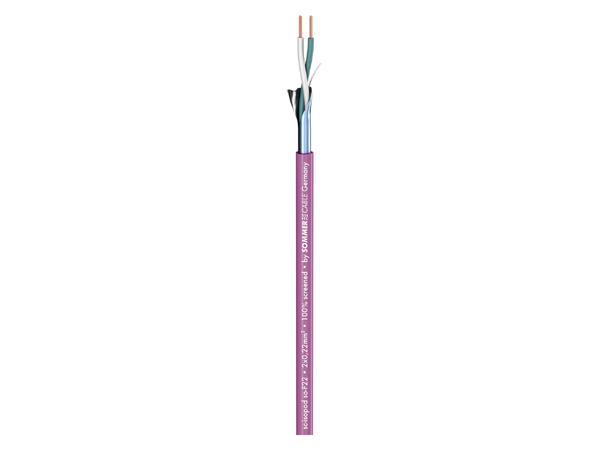 SOMMER Isopod SO-F22 Patchkabel 2 x 0,22 mm², PVC Ø 3,30 mm, lilla