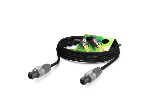 SOMMER ME25-225 Høyttalerkabel, 7,5m grå, 2x 2,50mm² | SPK / SPK, NEUTRIK