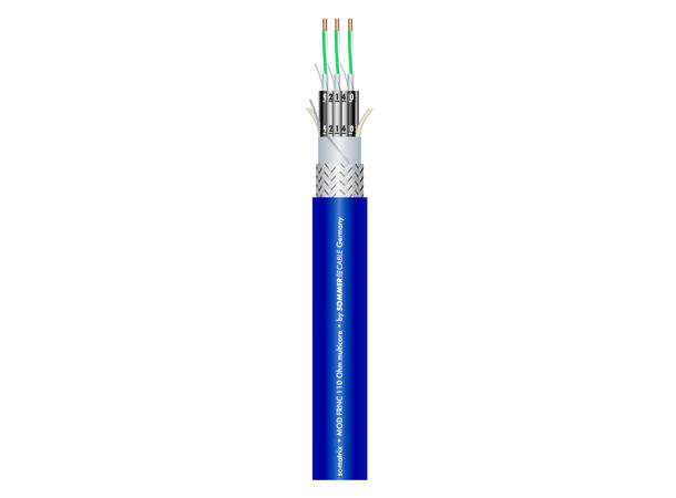 SOMMER Matrix MMC12 Multikabel FRNC, mørk blå | 2 x 0,25 mm², 12 par