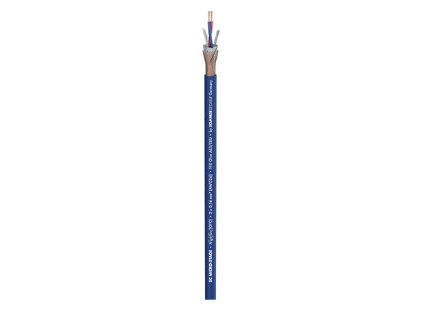 SOMMER Micro-Stage Mikrofonkabel 2 x 0,14 mm², PVC Ø 5,80 mm, blå