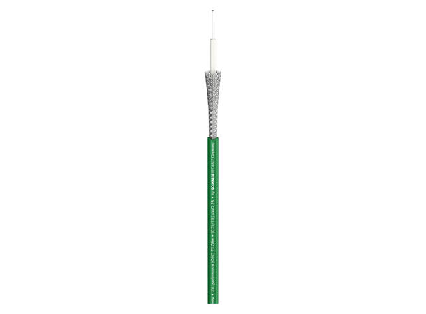 SOMMER Monomax Videokabel 1 x 0,32, Antistatic-PVC Ø2,70 mm, grønn