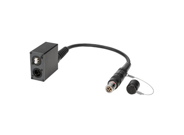 SOMMER OL2R-224-0050 Adapter FUW han til 2 x LC hun og 4-pin XLR han