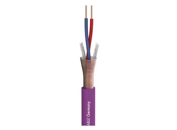 SOMMER Stage 22 Highflex Mikrofonkabel 2 x 0,22 mm², PVC , lilla