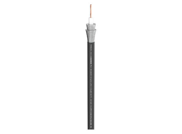 SOMMER Vector Plus RCB Videokabel 1.6L/7.3, 1 x 1,40, PVC Ø10,30 mm, sort