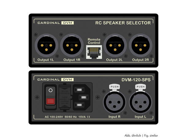 CARDINAL DVM DVM-120-SPR Remote monitorkontroller