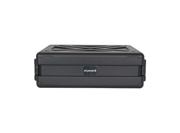 ELUMEN8 Rock Box 3U Rack Case Rackskinne foran og bak