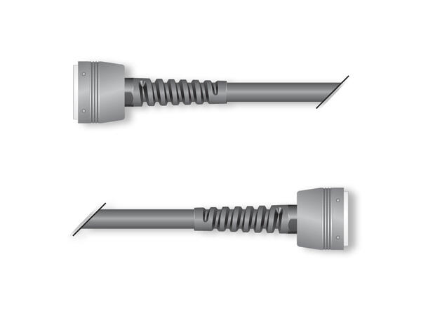 SOMMER ATY9-131 Strømkabel, 10,00m, sort 16-pol Harting-type male - female, ILME