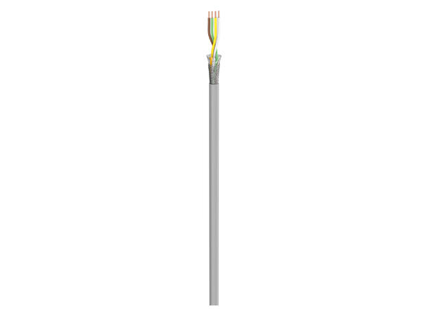 SOMMER Control Flex Kontrollkabel 4 x0,75mm², PVC FH, Ø 7,00mm, grå, Eca