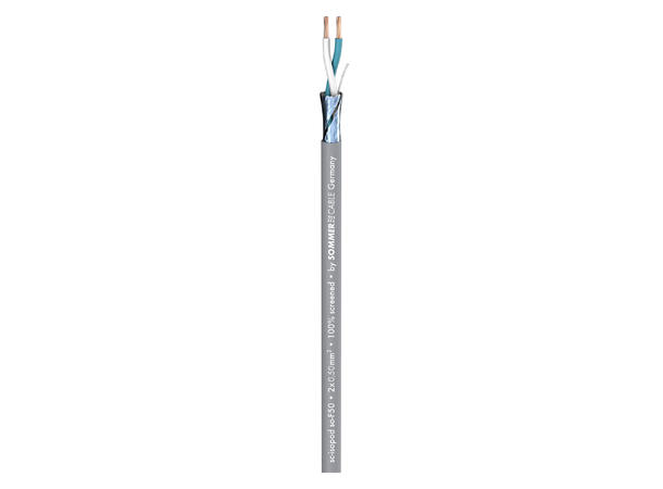 SOMMER Isopod SO-F50 Patchkabel 2 x 0,50 mm², PVC Ø 4,20 mm, grå