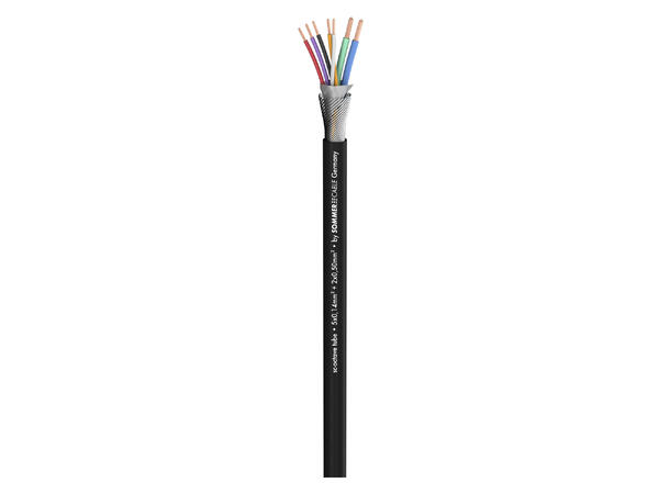 SOMMER Octave Tube Mikrofonkabel 5 x 0,14 mm², 2 x 0,50 mm², mørk grå