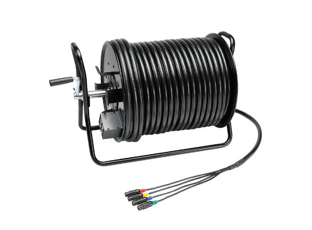 SOMMER SC-MERCATOR 4 x CAT.7 kabel 100m. SCHILL SK4602 kabeltrommel