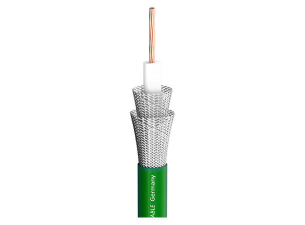 SOMMER Vector Plus RCB Videokabel 1.6L/7.3, 1 x 1,40, PVC Ø10,30 mm, grønn
