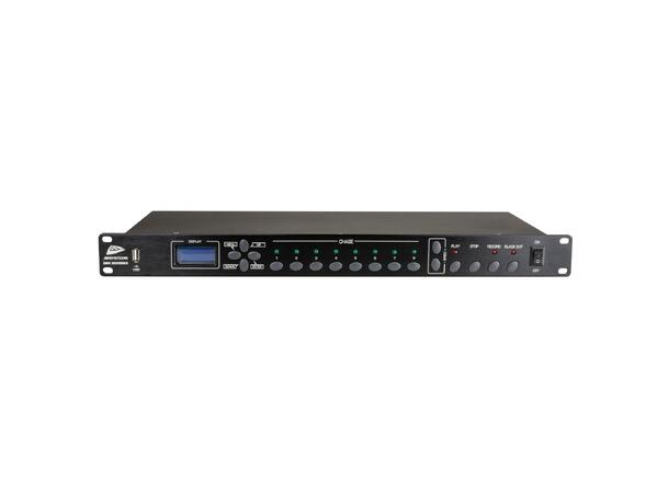 JB Systems DMX Recorder 2x8 digit display. 19" rack, 1 U