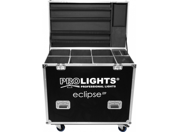 PROLIGHTS FCLECLIPSEJZIP Flightcase for 6 x ECLIPSEJZIP
