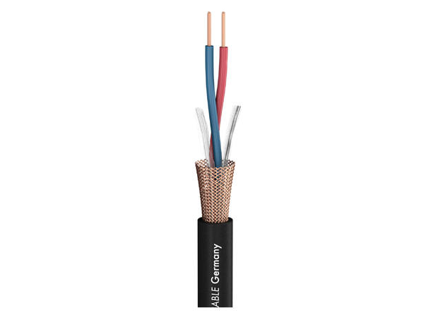 SOMMER Club Series MKII Mikrofonkabel 2 x 0,34 mm², PVC, sort