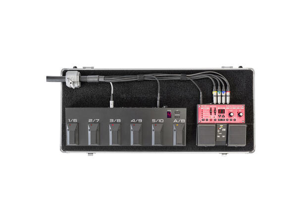 SOMMER GMGD-241P-0600 Multikabel 6m. For gitareffekter/pedalbrett
