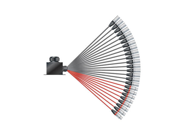SOMMER Isopod LK Fan-in (16/08) LKf i boks  - NEUTRIK XLR, 1,2m
