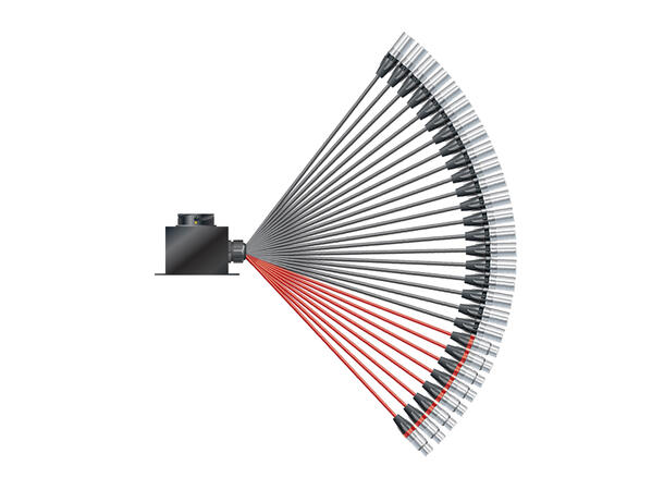 SOMMER Isopod LK Fan-out (20/08) LKm i boks - NEUTRIK XLR Conv.Con, 1,2m