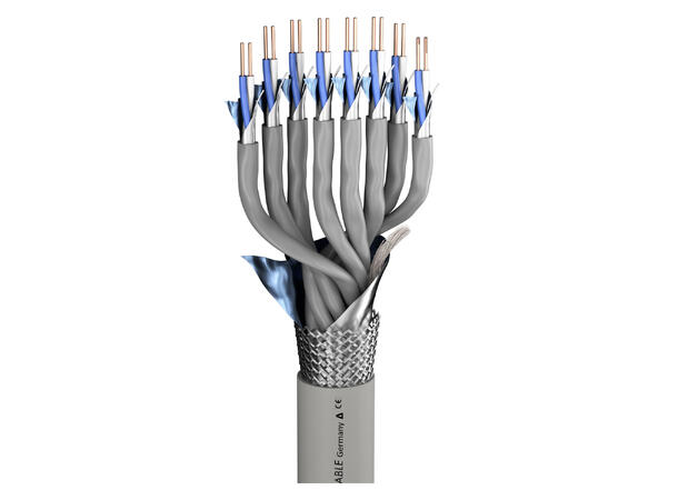 SOMMER Logicable MP MODF 08 Multikabel FRNC, grå | 2 x 0,26 mm², 8 par, Dca