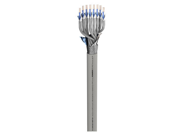 SOMMER Logicable MP MODF 08 Multikabel FRNC, grå | 2 x 0,26 mm², 8 par, Dca
