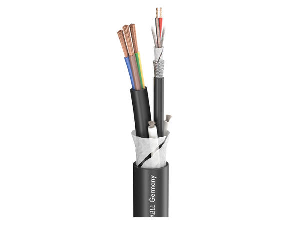 SOMMER Monolith 1 Hybridkabel pwr: 3x 1,50 mm², DMX: 2x 0,25 mm²
